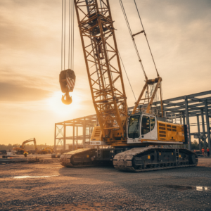 Liebherr LR 1300.1 SX: обзор тяжелого гусеничного крана